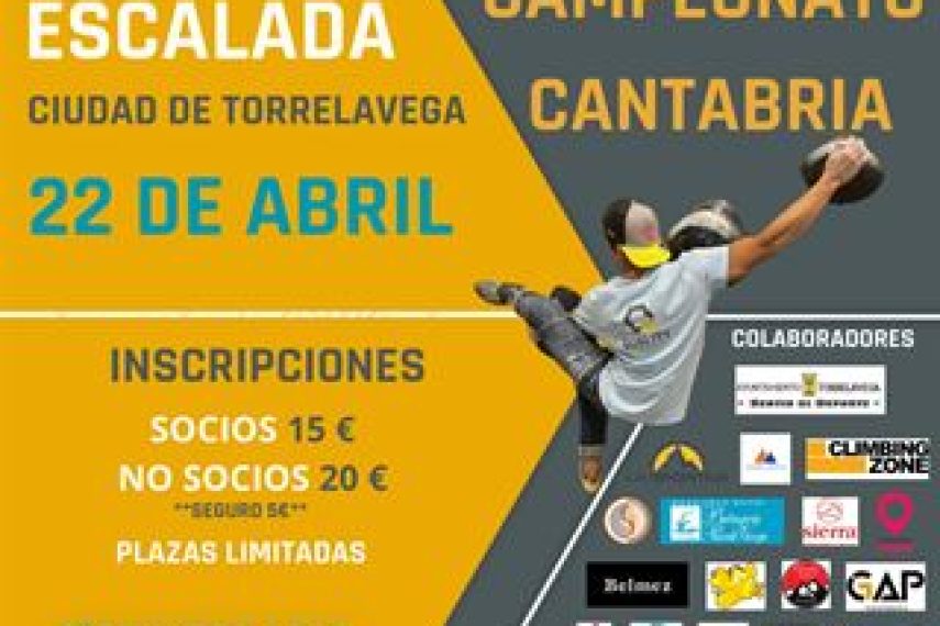 IV Open de escalada – Ciudad de Torrelavega – Campeonato de Cantabria 2023