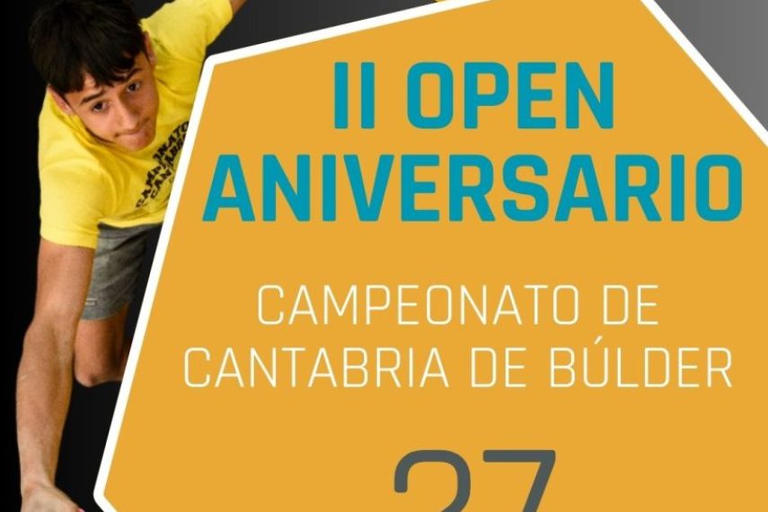 2 II OPEN ANIVERSARIO. Campeonato Cantabria